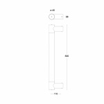 Ray Vägglampa Medium Borstad Mässing IP44 Ray Vägglampa Medium Borstad Mässing IP44