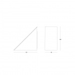 Oxid Vägglampa Svart Oxid Vägglampa Svart