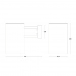 C627 Vägglampa Stor Rå Mässing C627 Vägglampa Stor Rå Mässing