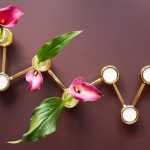 Constella 10 Ljushållare Mässing Constella 10 Ljushållare Mässing