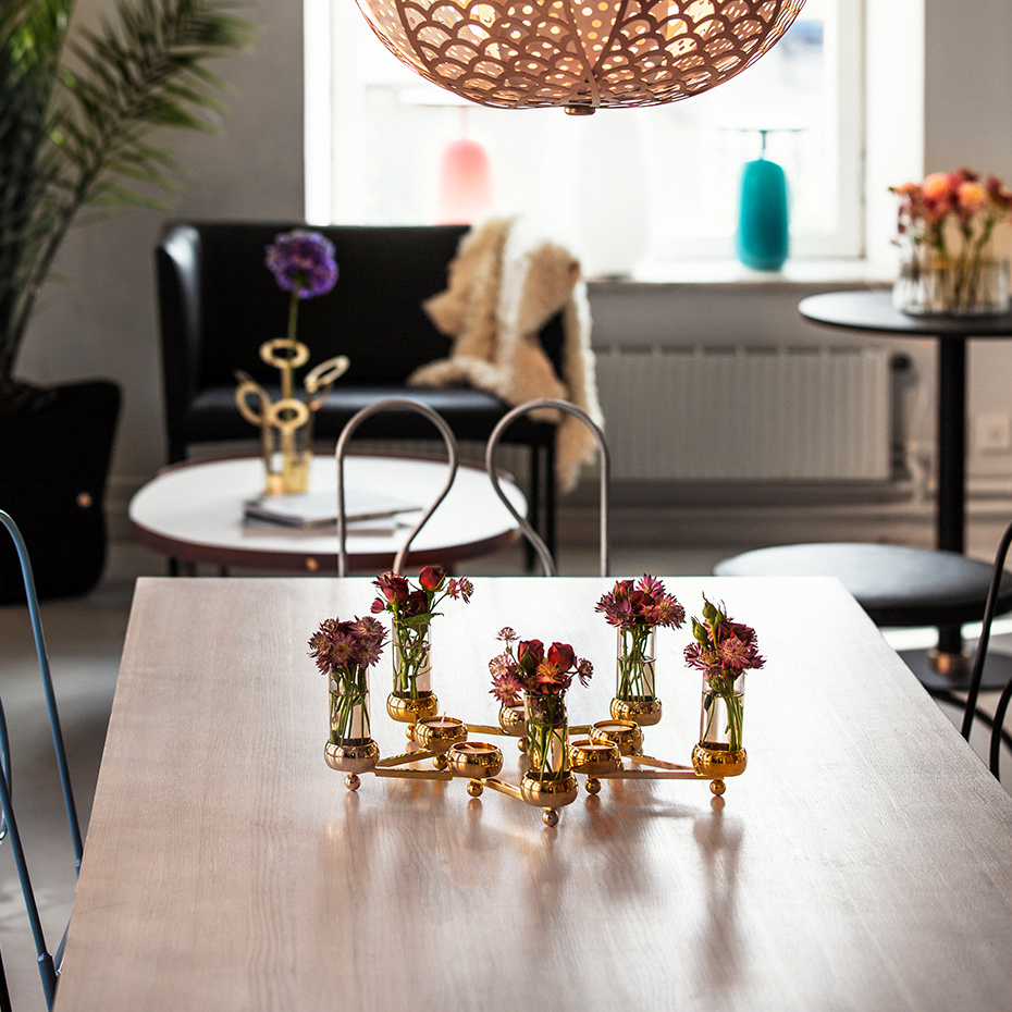 Constella 10 Ljushållare Mässing