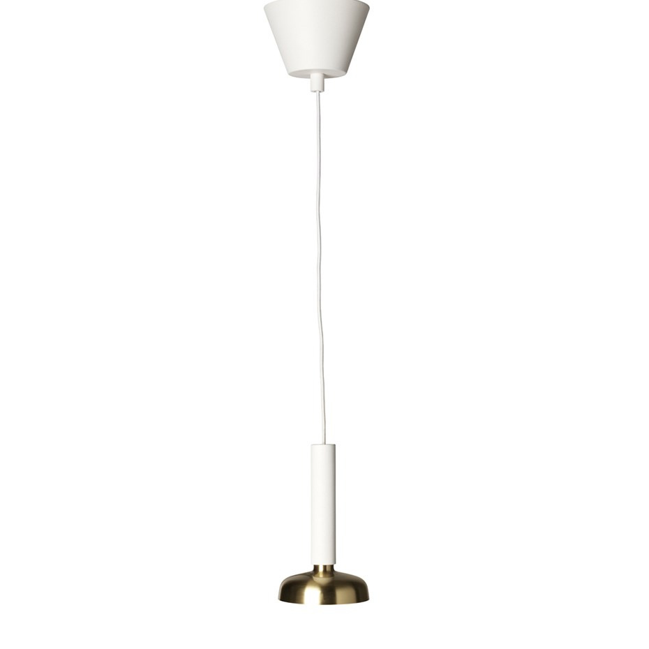 Blend 9 Pendel Traffic White/Brass