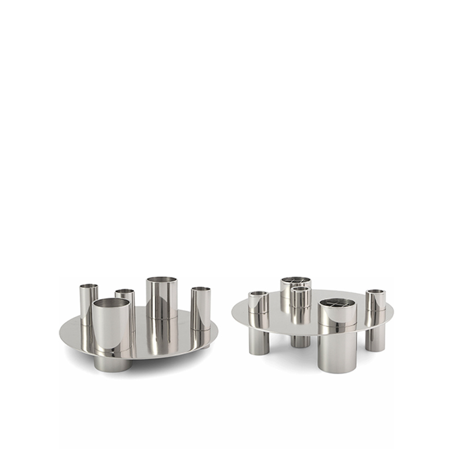 Awa Ljusstake Nickel