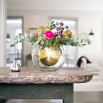 Alba Rund Vas Mässing Alba Rund Vas Mässing