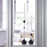 Tender Ljushållare Liten Svart Tender Ljushållare Liten Svart