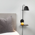 Streck Bleck Vägglampa Platta Med Kabel Varmgrå Streck Bleck Vägglampa Platta Med Kabel Varmgrå