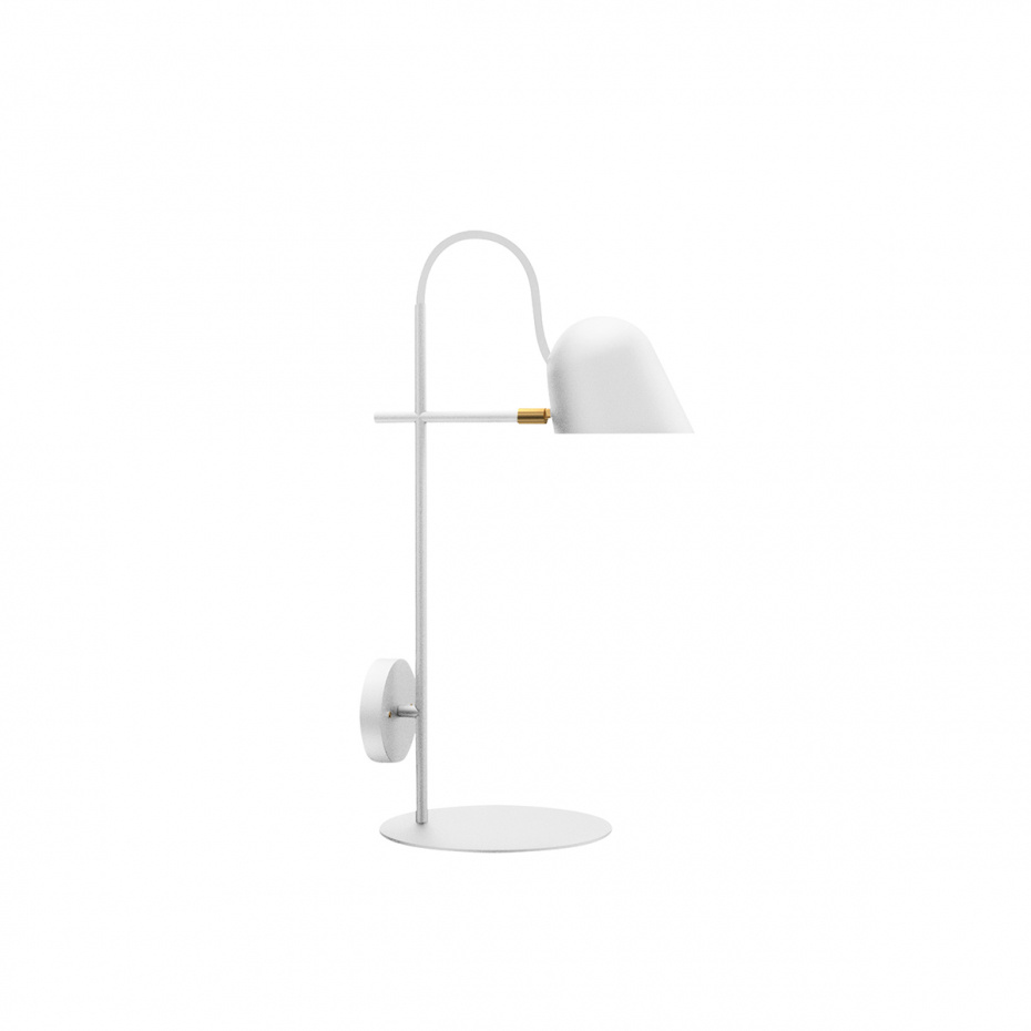 Örsjö Streck Bleck Vägglampa Kopplingshus Fast Montage Vit