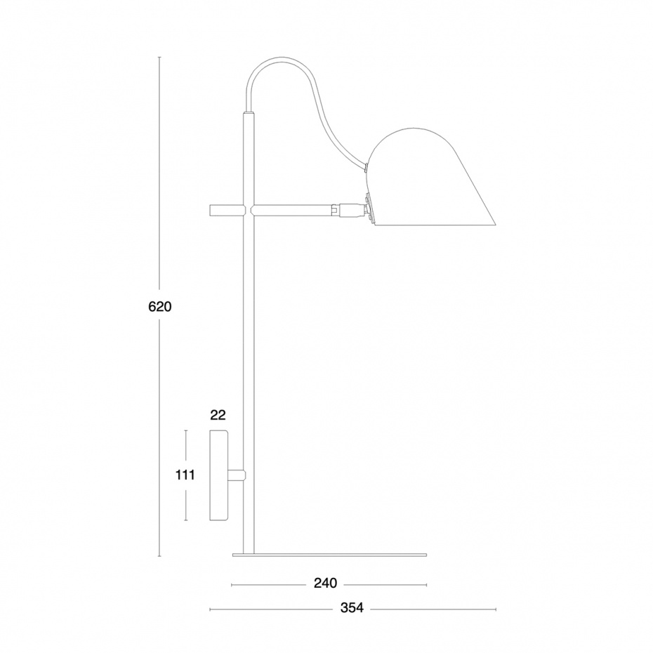 Streck Bleck Vägglampa Kopplingshus Fast Montage Tallgrön