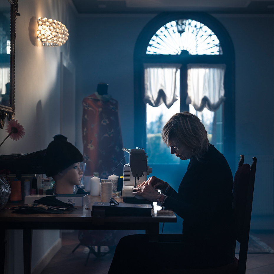 Caboche Plus Vägglampa Medium Transparent