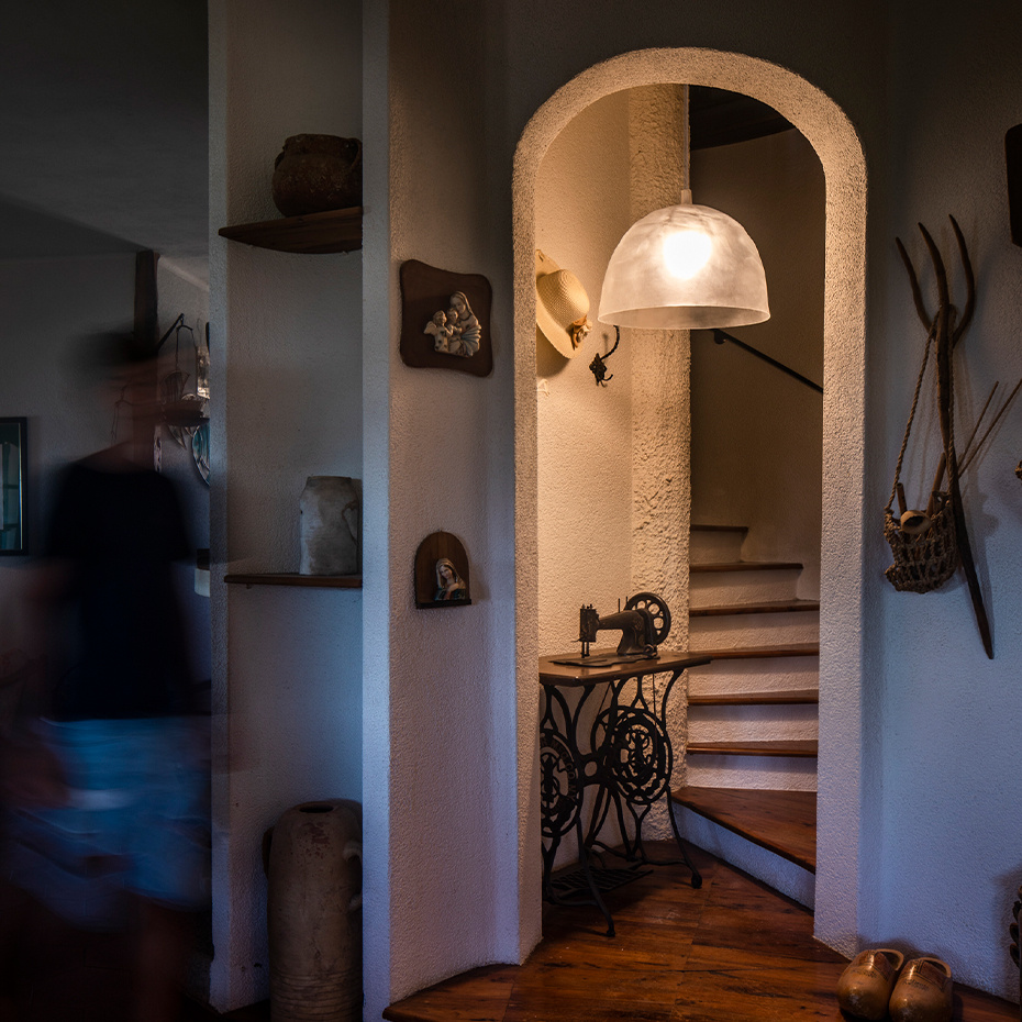 Bump Pendel Transparent Frost