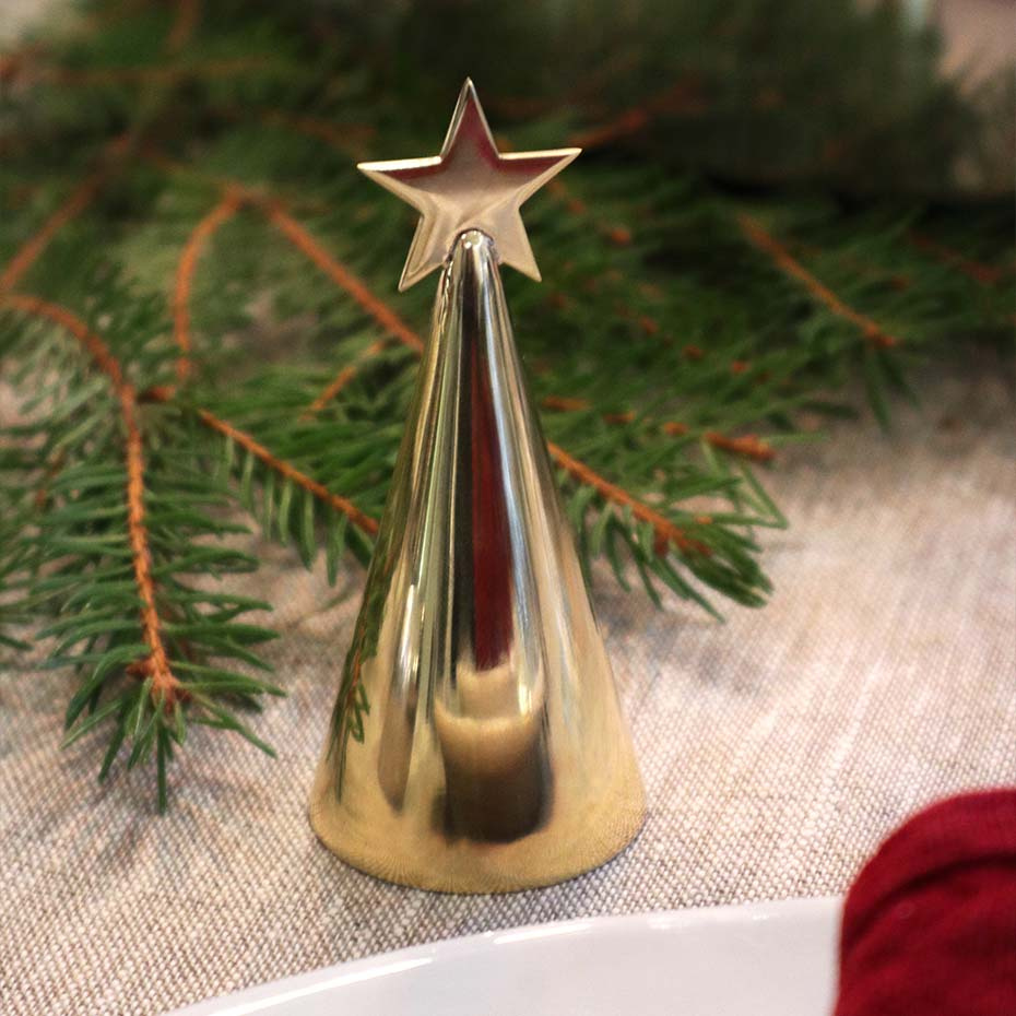 Soprano Ljusstake Mässing/Vit