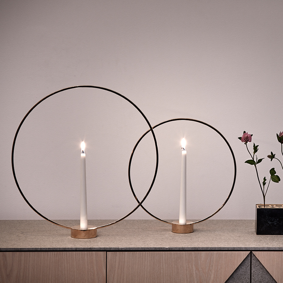 Gloria Ljushållare Liten Mässing