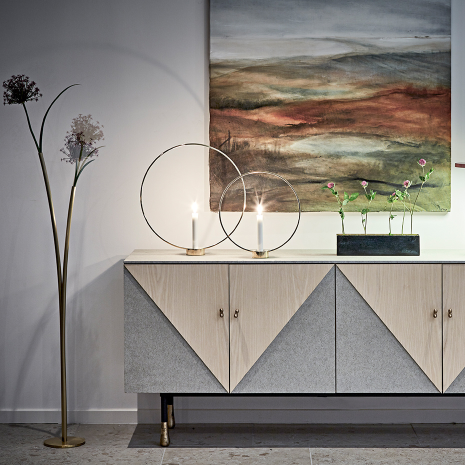 Gloria Ljushållare Liten Mässing