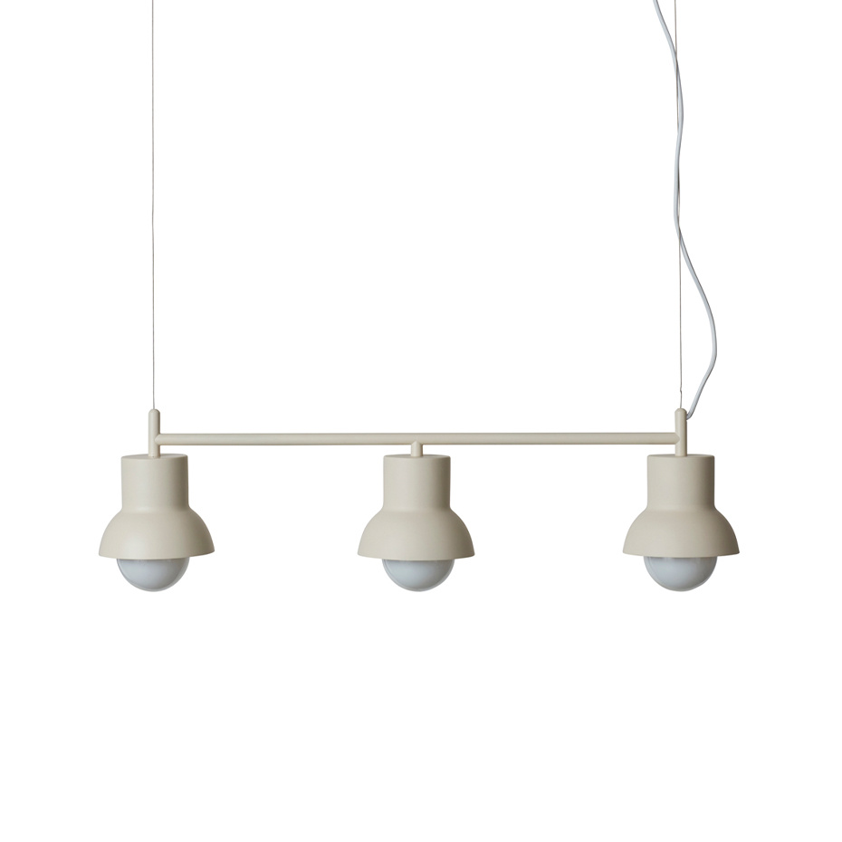 Down Long Pendel Ljusbeige