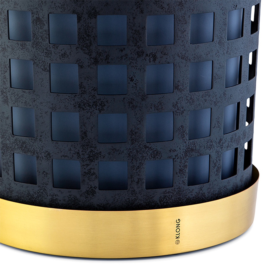 Trio Kruka Square Large Blå