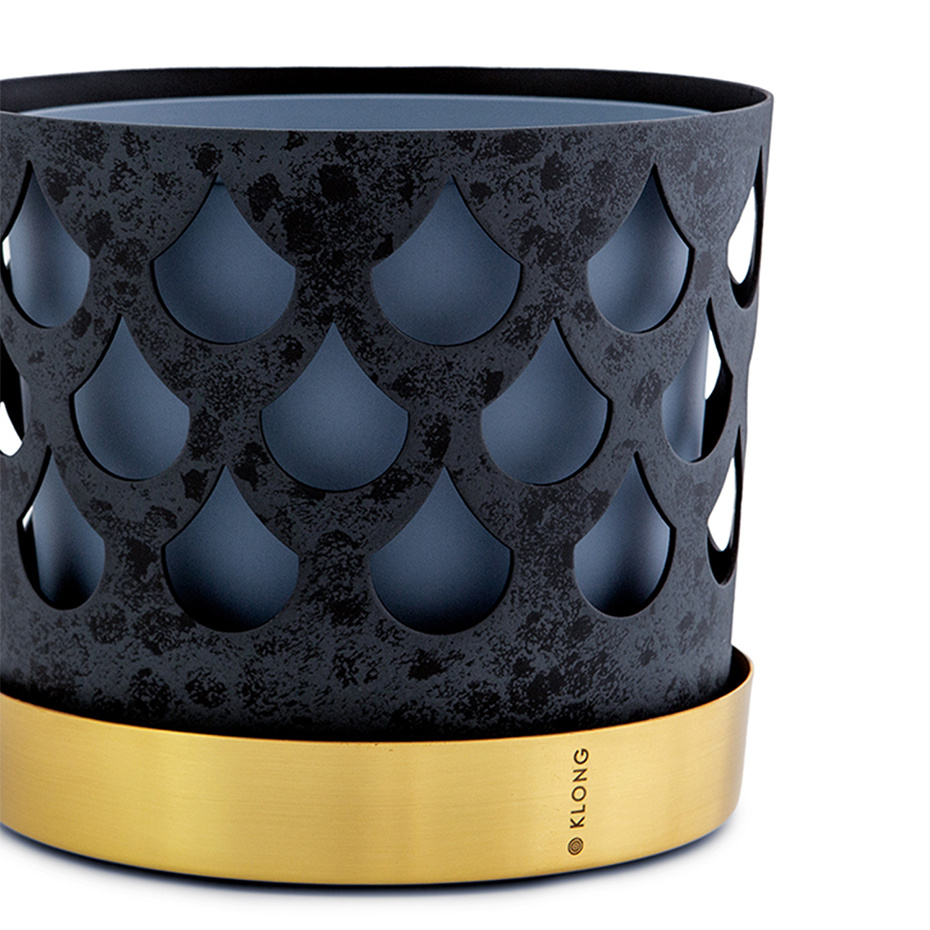 Trio Kruka Drop Medium Blå