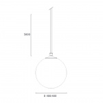 Fisherman Utomhuspendel D400 Orange Fisherman Utomhuspendel D400 Orange