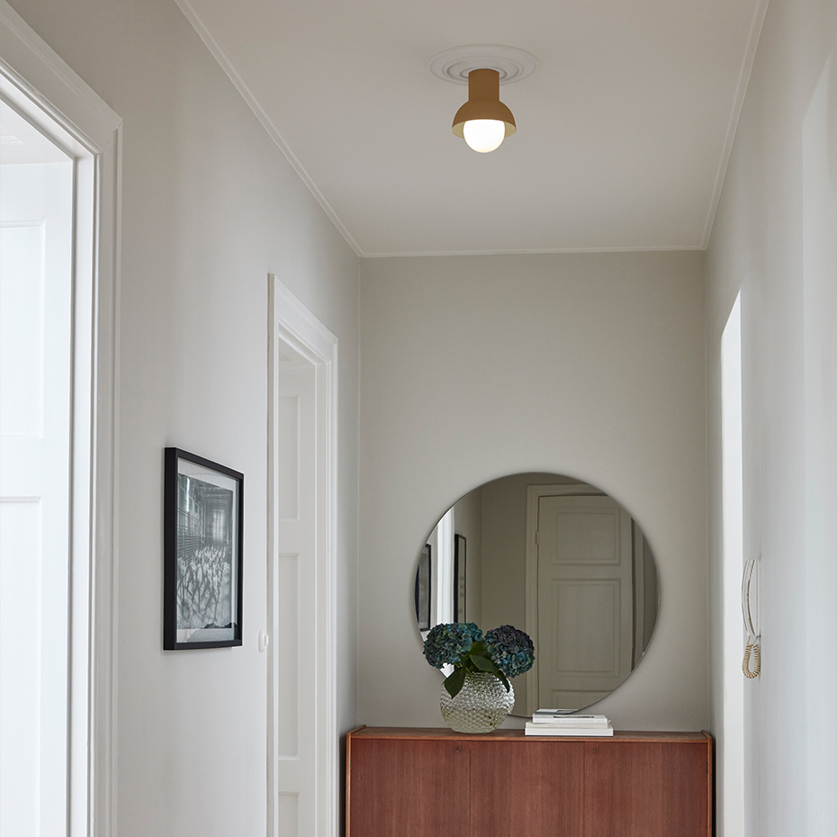 Down Plafond Mörk Senap