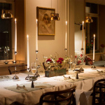 Blad Serveringsskål Stål Blad Serveringsskål Stål