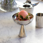 Blad Serveringsskål Stål Blad Serveringsskål Stål