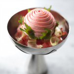 Blad Serveringsskål Stål Blad Serveringsskål Stål