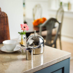 Blad Burk Liten Stål Blad Burk Liten Stål