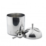 Blad Burk Stor Stål Blad Burk Stor Stål