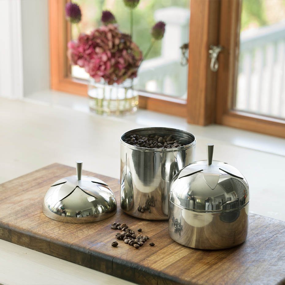 Blad Burk Stor Stål