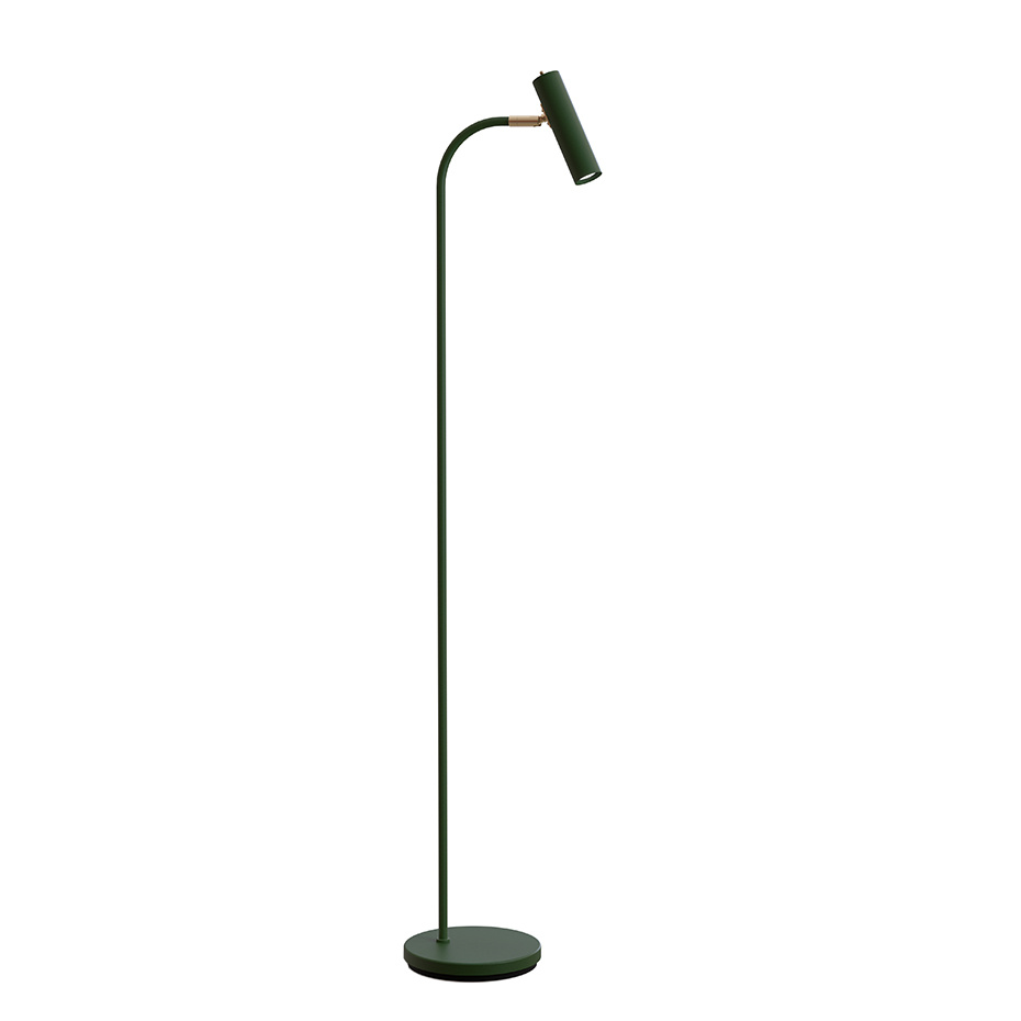 Slender Golvlampa Bottle Green/Mässing