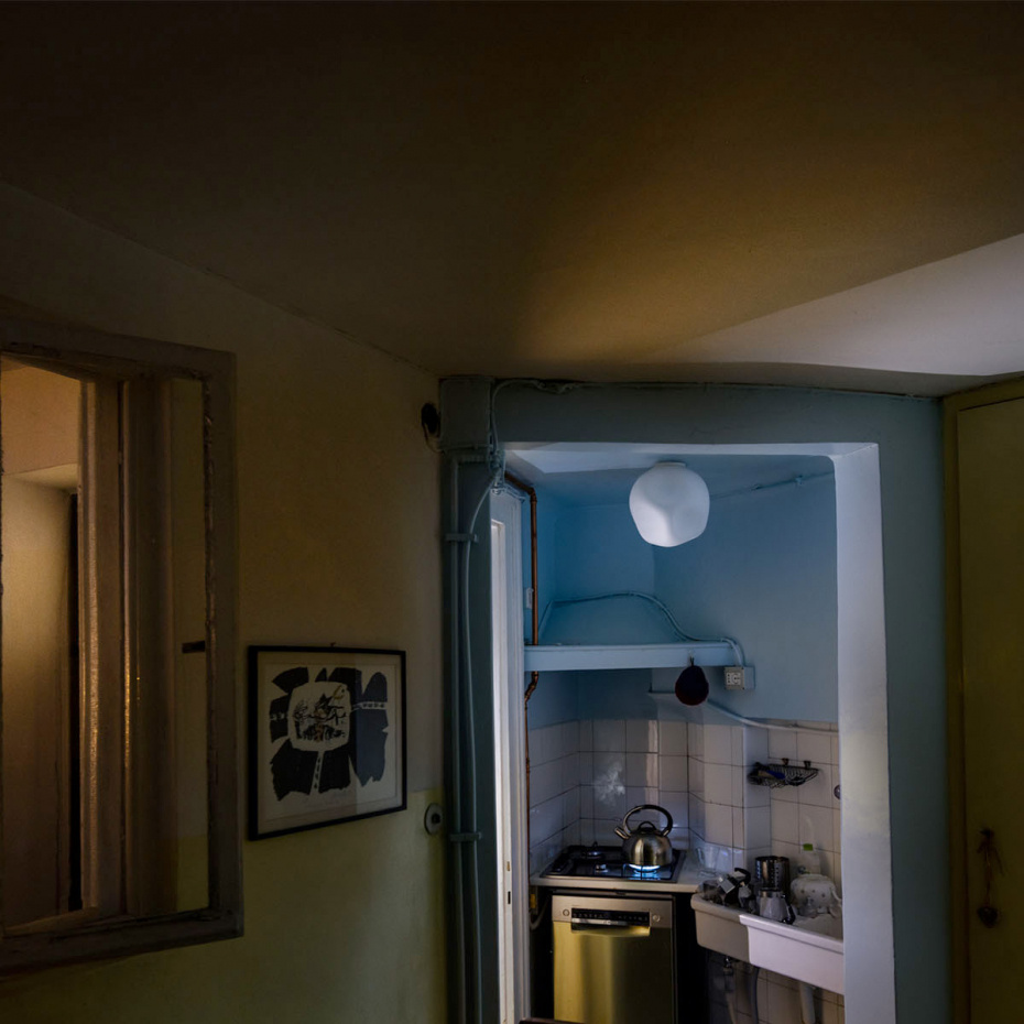 Hoba Plafond Large White