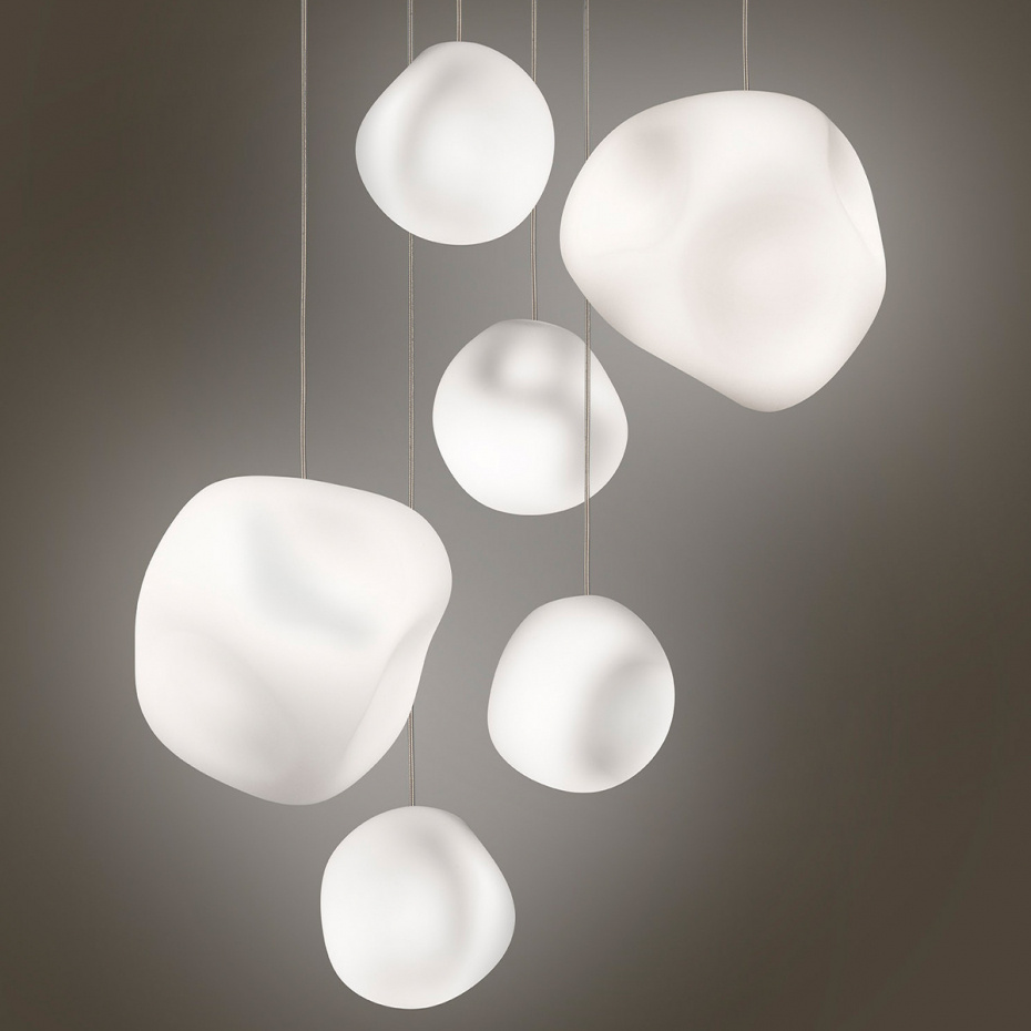 Hoba Pendel Medium White