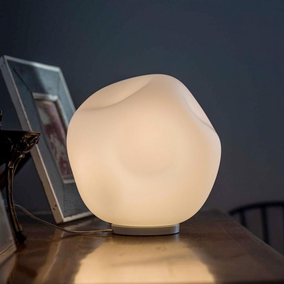 Hoba Bordslampa Medium White