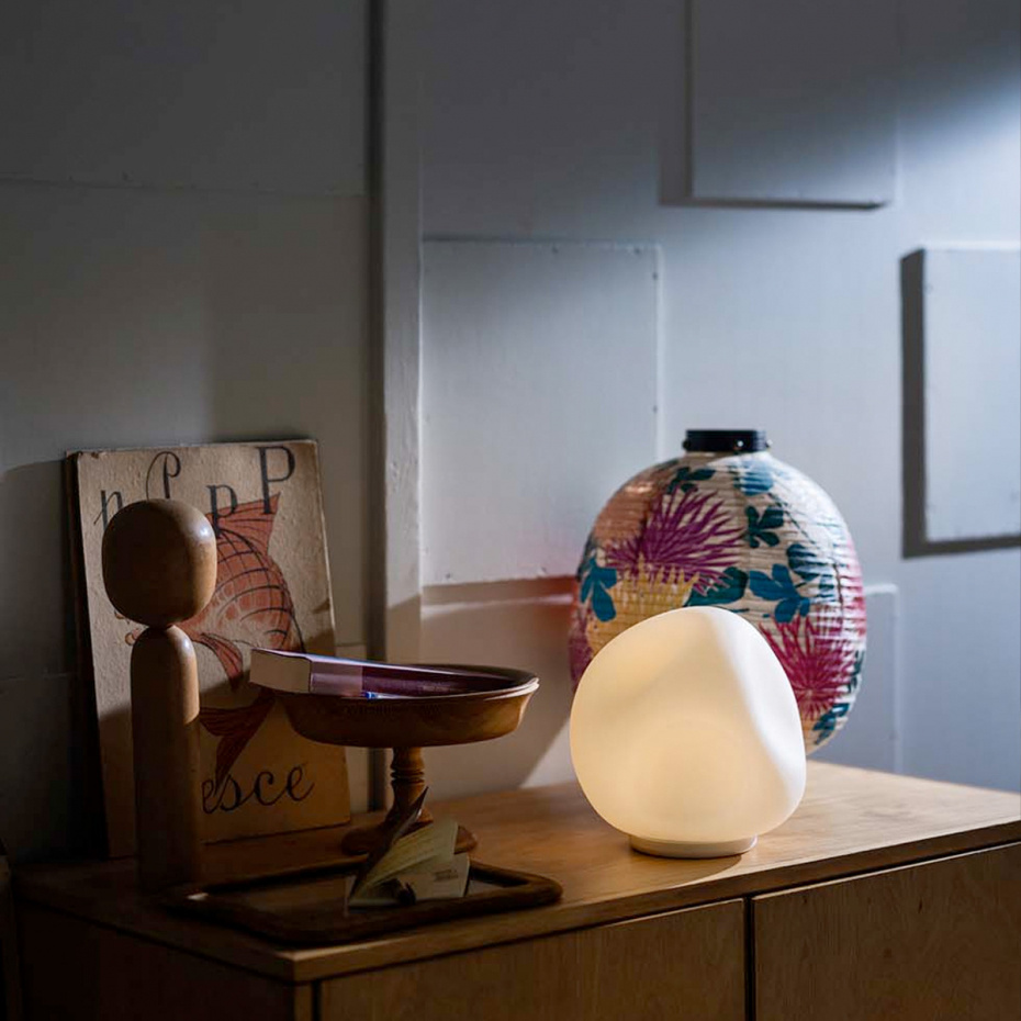 Hoba Bordslampa Midi White