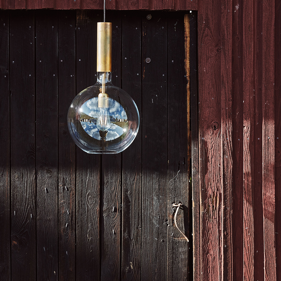 Rosdala Pendel Råjärn/Klarglas