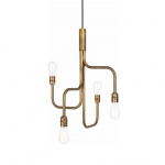 Strapatz Ljuskrona Ø450 Rå Mässing Strapatz Ljuskrona Ø450 Rå Mässing