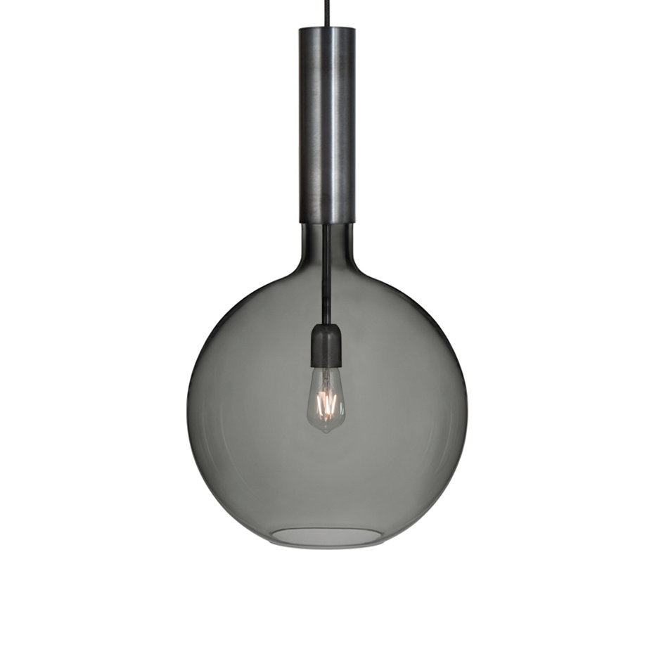 Rosdala Pendel XL Råjärn/Rökfärgad