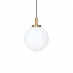 Klyfta Pendel Ø300 Rå Mässing/Opalglas Klyfta Pendel Ø300 Rå Mässing/Opalglas