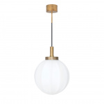 Klyfta Pendel Ø300 Rå Mässing/Opalglas Klyfta Pendel Ø300 Rå Mässing/Opalglas