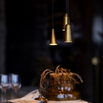 Massiv Pendel Kon Rå Mässing Massiv Pendel Kon Rå Mässing