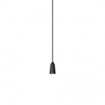 Massiv Pendel Dubbelkon Mattsvart Massiv Pendel Dubbelkon Mattsvart