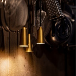 Massiv Pendel Rund Rå Mässing Massiv Pendel Rund Rå Mässing