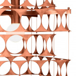 Terrace Ljuskrona Rå Koppar Terrace Ljuskrona Rå Koppar