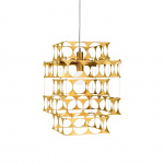 Terrace Ljuskrona Rå Mässing Örsjö Terrace Ljuskrona Rå Mässing