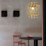 Terrace Ljuskrona Rå Mässing Terrace Ljuskrona Rå Mässing