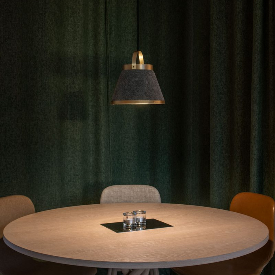 Precious Pendel Borstad Mässing/Ull