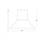 Ray Pendel Medium Rå Mässing Ray Pendel Medium Rå Mässing