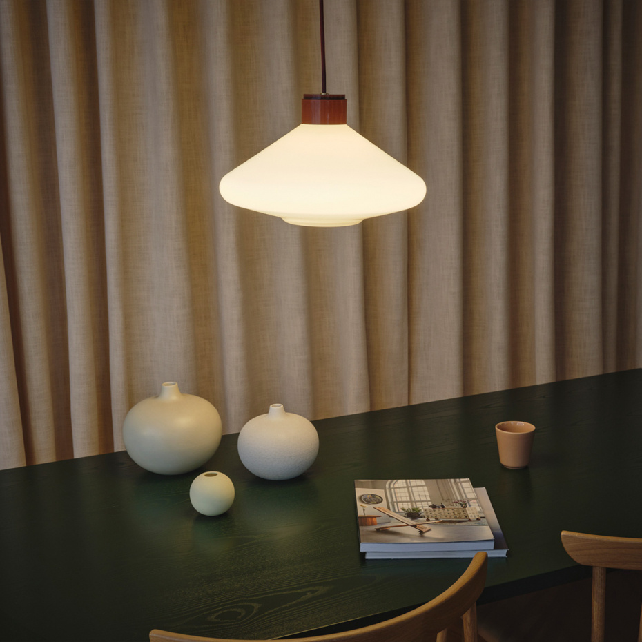 Volver Pendel Stor Oxblod