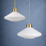 Volver Pendel Stor Borstad Mässing Volver Pendel Stor Borstad Mässing