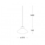 Volver Pendel Liten Varmgrå Volver Pendel Liten Varmgrå