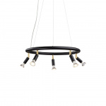 Star 5 Rund Taklampa/Vägglampa Svart Star 5 Rund Taklampa/Vägglampa Svart